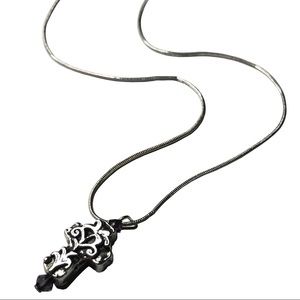 Muddy Cross Necklace